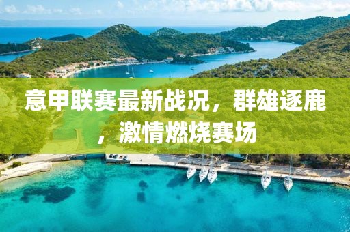 意甲联赛最新战况，群雄逐鹿，激情燃烧赛场