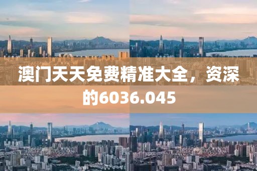 澳门天天免费精准大全，资深的6036.045