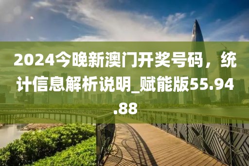 2024今晚新澳门开奖号码，统计信息解析说明_赋能版55.94.88