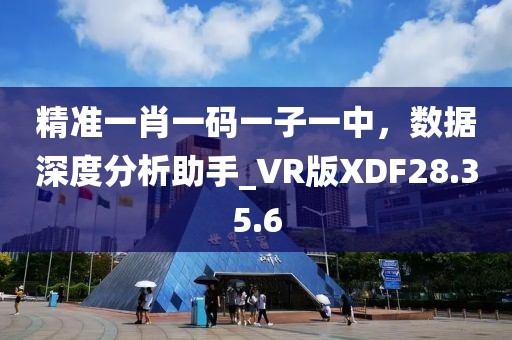 精准一肖一码一子一中，数据深度分析助手_VR版XDF28.35.6