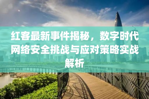 红客最新事件揭秘，数字时代网络安全挑战与应对策略实战解析