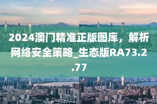2024澳门精准正版图库，解析网络安全策略_生态版RA73.2.77