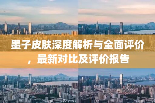 墨子皮肤深度解析与全面评价，最新对比及评价报告