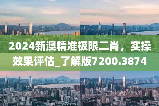 2024新澳精准极限二肖，实操效果评估_了解版7200.3874