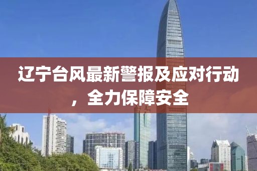 辽宁台风最新警报及应对行动，全力保障安全