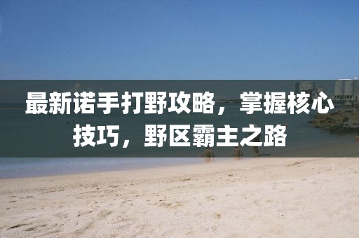 最新诺手打野攻略，掌握核心技巧，野区霸主之路