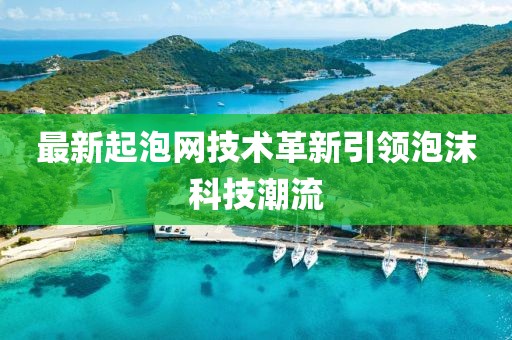 最新起泡网技术革新引领泡沫科技潮流
