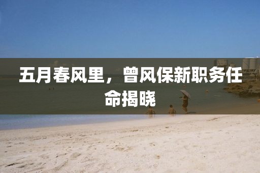 五月春风里，曾风保新职务任命揭晓