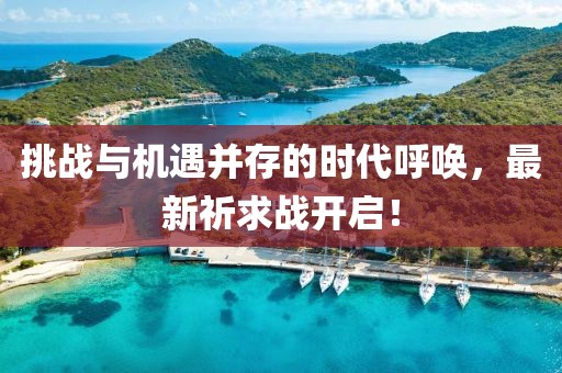 挑战与机遇并存的时代呼唤，最新祈求战开启！