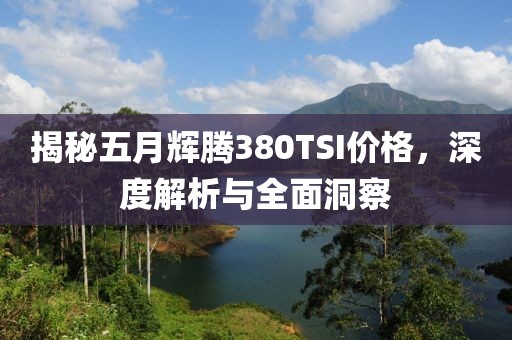 揭秘五月辉腾380TSI价格,深度解析与全面洞察
