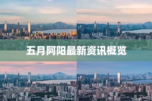 五月阿阳最新资讯概览