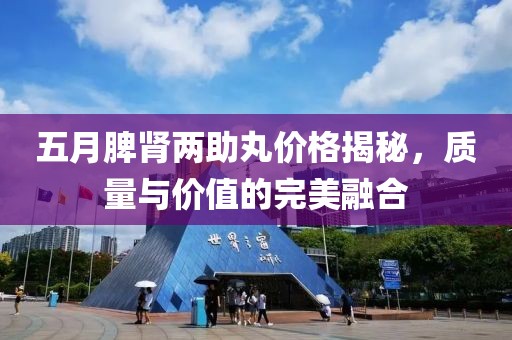 五月脾肾两助丸价格揭秘，质量与价值的完美融合