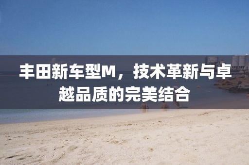 丰田新车型M,技术革新与卓越品质的完美结合