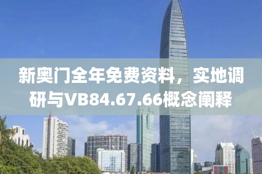 新奥门全年免费资料，实地调研与VB84.67.66概念阐释
