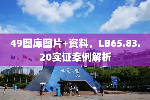 49图库图片+资料,LB65.83.20实证案例解析