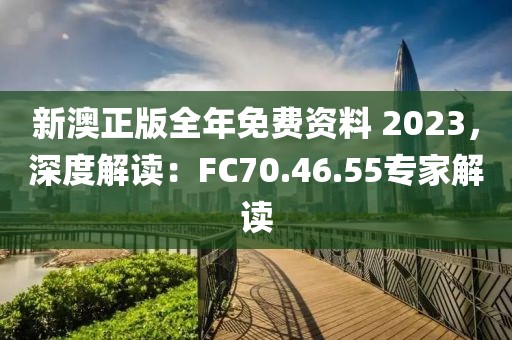 新澳正版全年免费资料 2023，深度解读：FC70.46.55专家解读