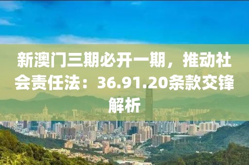 新澳门三期必开一期，推动社会责任法：36.91.20条款交锋解析
