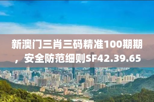 新澳门三肖三码精准100期期，安全防范细则SF42.39.65