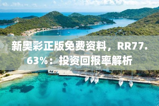 新奥彩正版免费资料，RR77.63%：投资回报率解析