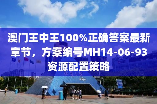 澳门王中王100%正确答案最新章节，方案编号MH14-06-93资源配置策略