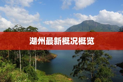 湖州最新概况概览