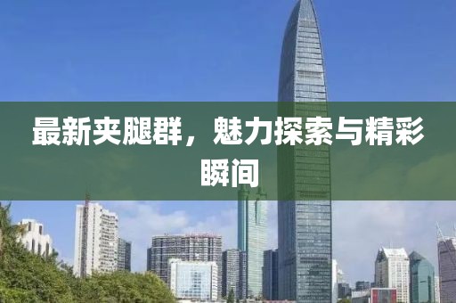 最新夹腿群，魅力探索与精彩瞬间