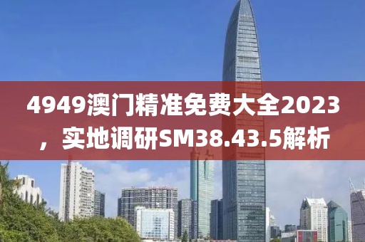 4949澳门精准免费大全2023，实地调研SM38.43.5解析