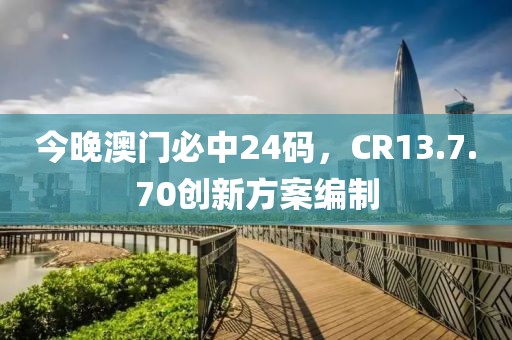 今晚澳门必中24码，CR13.7.70创新方案编制