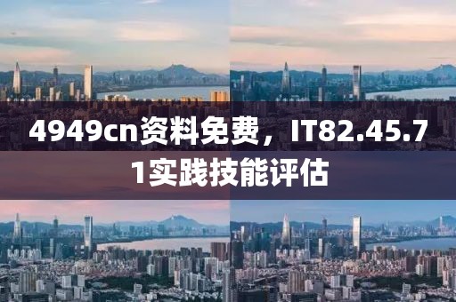 4949cn资料免费，IT82.45.71实践技能评估