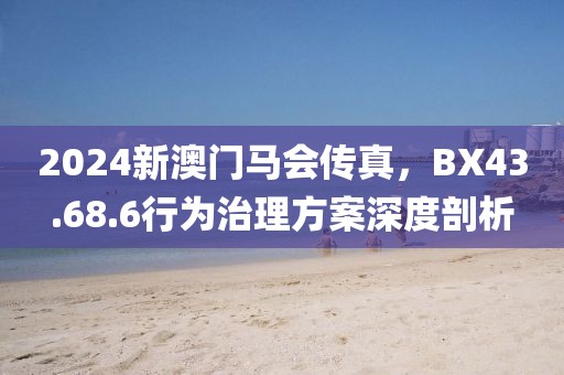 2024新澳门马会传真，BX43.68.6行为治理方案深度剖析