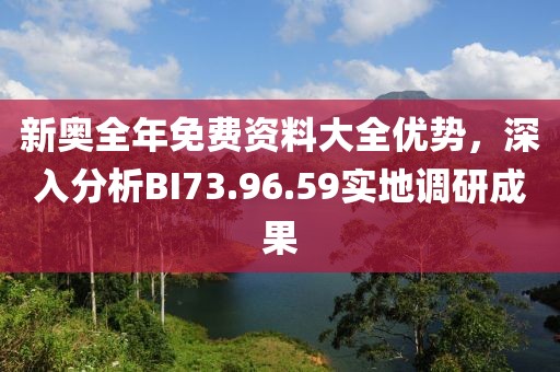 新奥全年免费资料大全优势，深入分析BI73.96.59实地调研成果