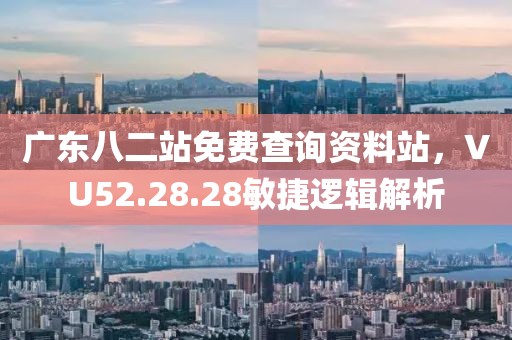 广东八二站免费查询资料站，VU52.28.28敏捷逻辑解析