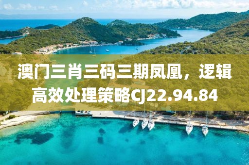 澳门三肖三码三期凤凰，逻辑高效处理策略CJ22.94.84