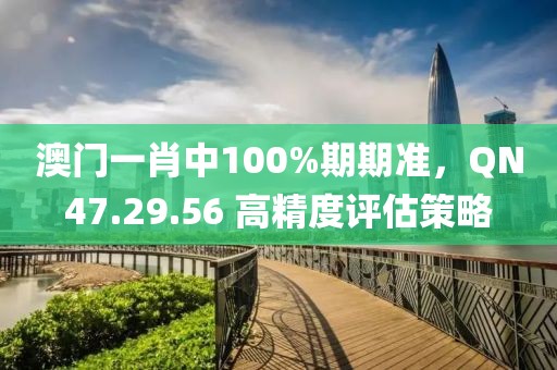 澳门一肖中100%期期准，QN47.29.56 高精度评估策略