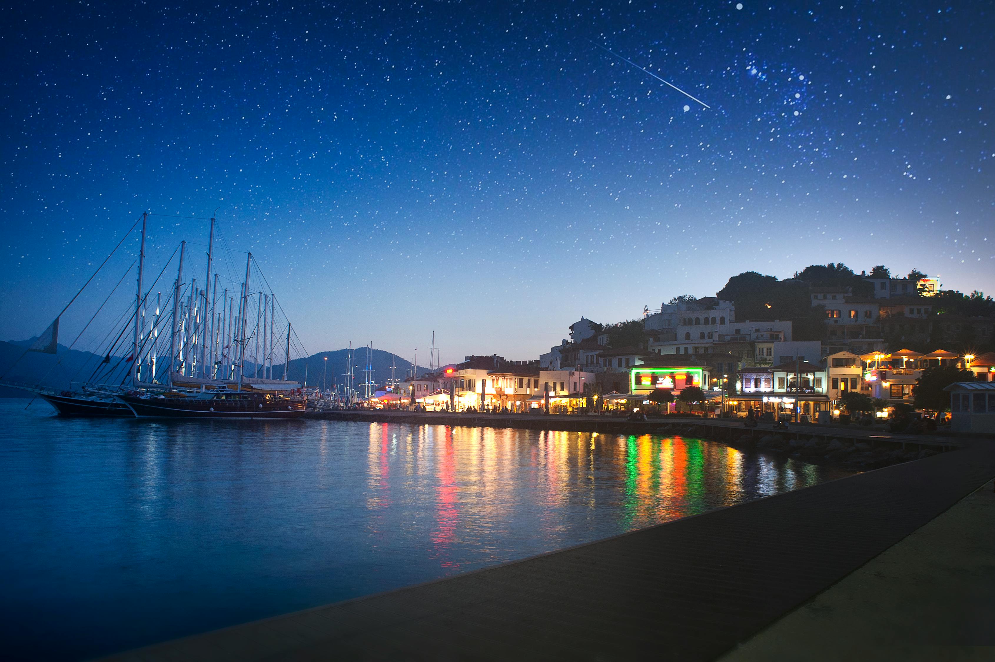 五月流星雨盛宴,夜空中的璀璨星辰盛宴