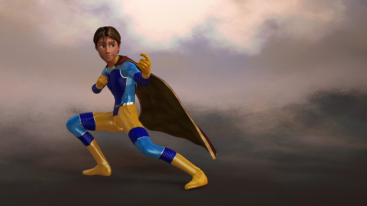 英勇消防员形象五月动漫图片，致敬无畏英雄